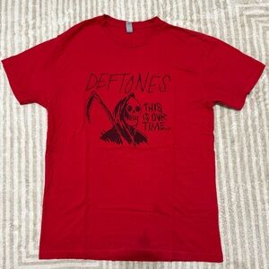Deftones Red Graphic Tee